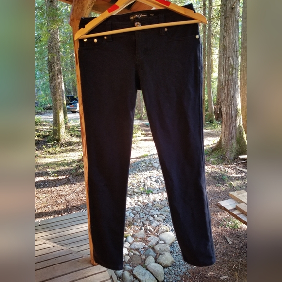 Black Jean's Guess Brand Vietnam Womans Size 28 Medium - Picture 8 of 13